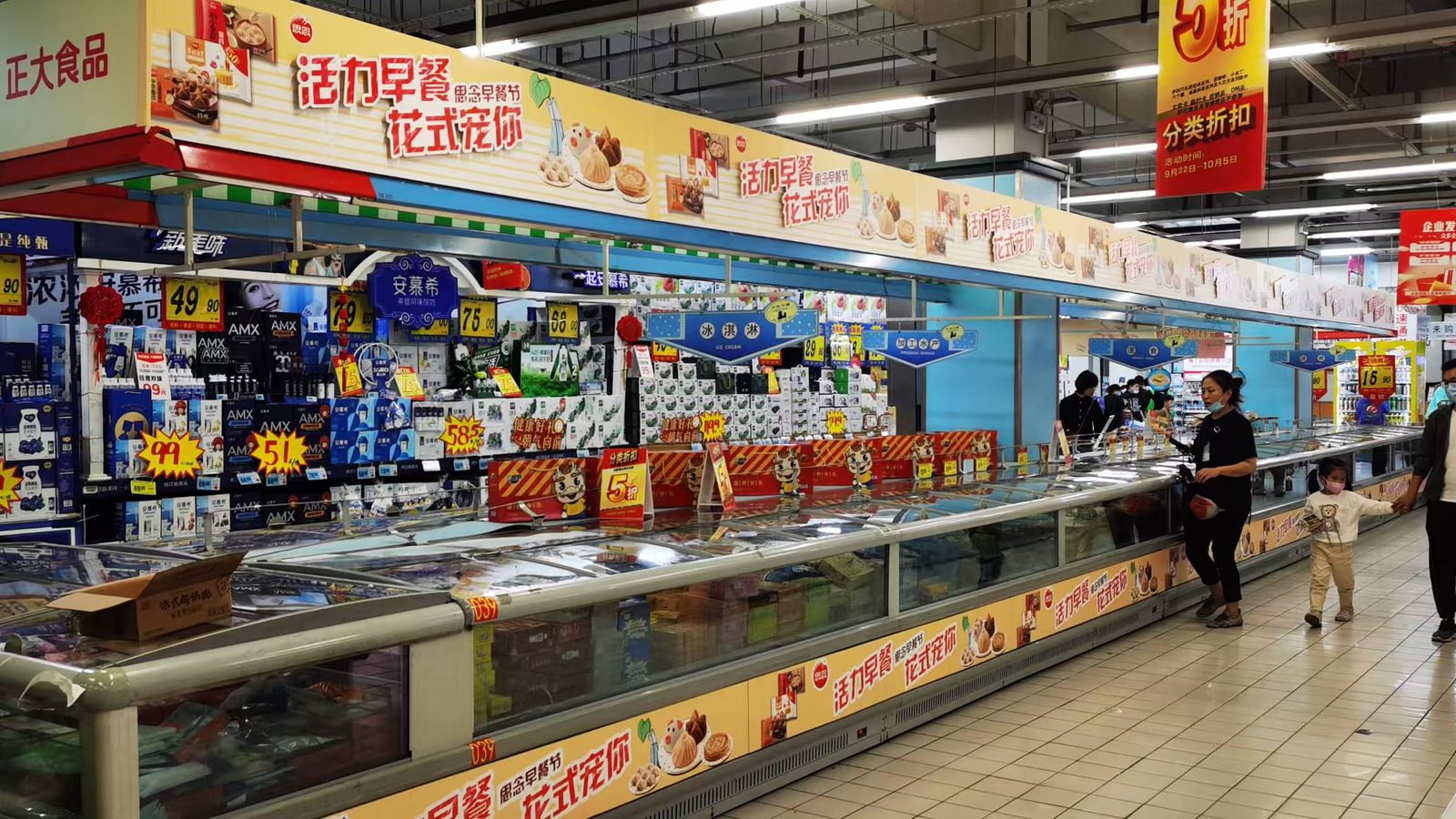 思念食品超市终端陈列